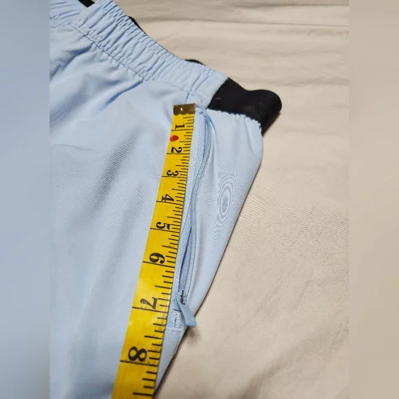 Adidas CLIMACOOL Mens Sky Blue 5" Inseam Training Shorts In Size Large (L5) - Picture 11 of 15